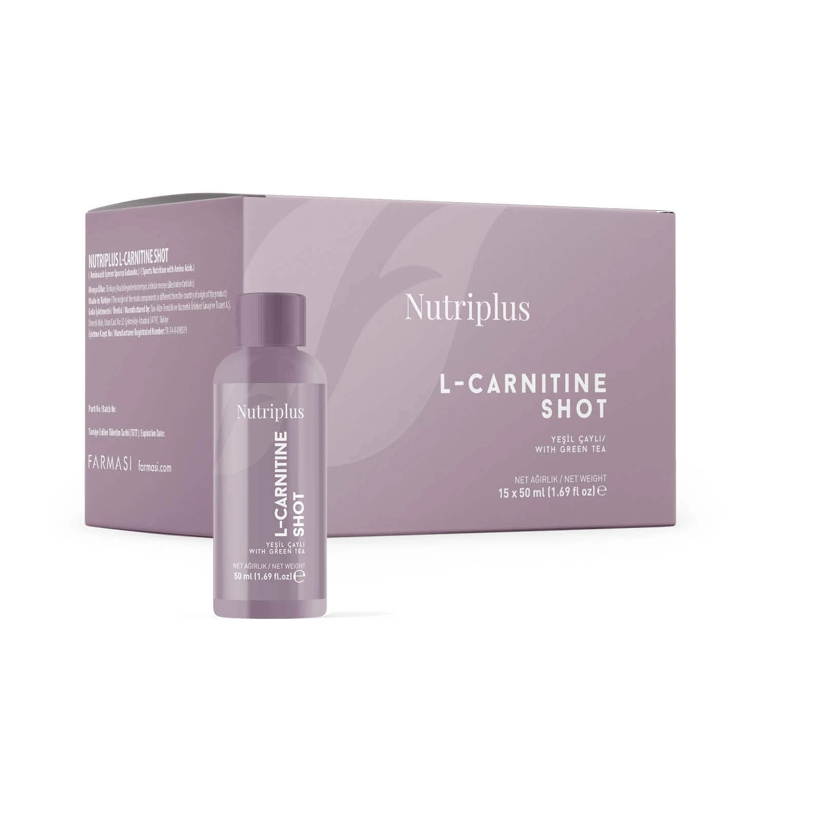 Nutriplus L-Karnitin Shot ital – 50 ml × 15 db