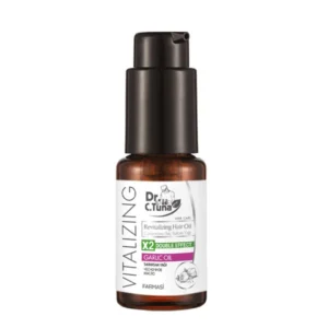 Dr. C. Tuna Vitalizing regeneráló hajolaj fokhagymával – 30 ml